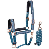 Harry's Horse Head Collar Set Equestrian Society Reflecting Pond Harry's Horse Head Collar Set Equestrian Society Reflecting Pond