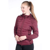 HKM Sweat Coat Style WineRed HKM Sweat Coat Style WineRed