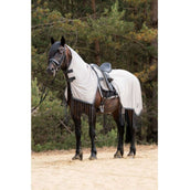 HKM Anti-Fly Exercize Rug Fringes Removable Neck Silver/Grey HKM Anti-Fly Exercize Rug Fringes Removable Neck Silver/Grey