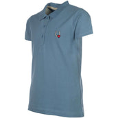 HKM Poloshirt Claire Smoke Blue HKM Poloshirt Claire Smoke Blue