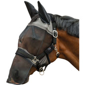HKM Fly Mask Premium With Nose Protection muddy gray HKM Fly Mask Premium With Nose Protection muddy gray