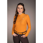 HKM Shirt Arezzo Soft Long Sleeves mustard HKM Shirt Arezzo Soft Long Sleeves mustard