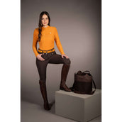 HKM Shirt Arezzo Soft Long Sleeves mustard HKM Shirt Arezzo Soft Long Sleeves mustard
