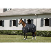 Rambo Stable Rug 400g Black/Thunderstorm Grey/Silver Rambo Stable Rug 400g Black/Thunderstorm Grey/Silver