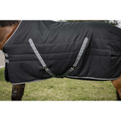 Rambo Stable Rug 400g Black/Thunderstorm Grey/Silver Rambo Stable Rug 400g Black/Thunderstorm Grey/Silver