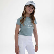 HV Polo T-Shirt HVPNatalie Kids Aqua Sky HV Polo T-Shirt HVPNatalie Kids Aqua Sky