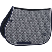 HV Polo Saddlepad HVPPilar Print General Purpose Navy HV Polo Saddlepad HVPPilar Print General Purpose Navy