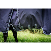 Rambo Optimo Turnout Plus 0g Navy/Thunderstorm Grey Rambo Optimo Turnout Plus 0g Navy/Thunderstorm Grey