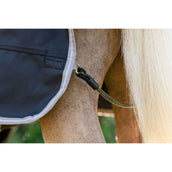 Amigo Turnout 1200D Pony 0g Black/Titanium Grey/Silver Amigo Turnout 1200D Pony 0g Black/Titanium Grey/Silver