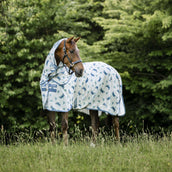 Amigo Neck Cover Bug Rug Dragonfly Print/Silver/Blue/Sage Amigo Neck Cover Bug Rug Dragonfly Print/Silver/Blue/Sage