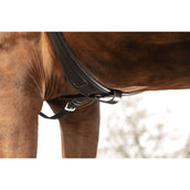 Rambo Micklem Chest Buckle with a Martingale Black Rambo Micklem Chest Buckle with a Martingale Black