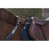 Rambo Micklem Chest Buckle with a Martingale Brown Rambo Micklem Chest Buckle with a Martingale Brown