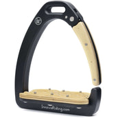 Innova Stirrups Dynamic Black/Light Wood Innova Stirrups Dynamic Black/Light Wood