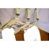 LeMieux Fly Rug Arika Camo-Tek with a Hood Macaron LeMieux Fly Rug Arika Camo-Tek with a Hood Macaron