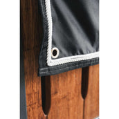 Kentucky Stable Curtains Classic mit Pockets Black Kentucky Stable Curtains Classic mit Pockets Black