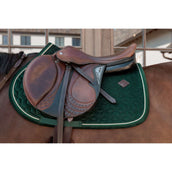 Kentucky Saddlepad Velvet Jumping Pine Green Kentucky Saddlepad Velvet Jumping Pine Green
