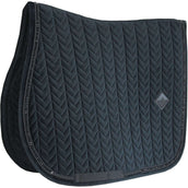 Kentucky Saddlepad Velvet Pearls Jumping Black Kentucky Saddlepad Velvet Pearls Jumping Black