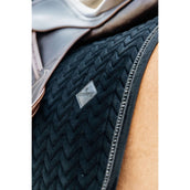 Kentucky Saddlepad Velvet Pearls Dressage Black Kentucky Saddlepad Velvet Pearls Dressage Black