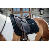 Kentucky Saddlepad Velvet Pearls Dressage Black Kentucky Saddlepad Velvet Pearls Dressage Black