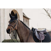 Kentucky Ear Bonnet Wellington Soundless Glitter Stone Black Kentucky Ear Bonnet Wellington Soundless Glitter Stone Black