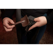 Grooming Deluxe by Kentucky Velcro Cleaning Brush Brown Grooming Deluxe by Kentucky Velcro Cleaning Brush Brown