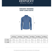 Kentucky Training shirt Sammy Boys Long Sleeve Navy Kentucky Training shirt Sammy Boys Long Sleeve Navy