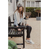 Kentucky Dog Collar Soft Vegan Leather Navy/Beige Kentucky Dog Collar Soft Vegan Leather Navy/Beige