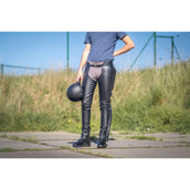 Dyon Long Leather Chaps Standard Black Dyon Long Leather Chaps Standard Black