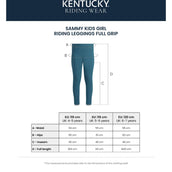 Kentucky Riding Legging Sammy Full Grip Girls Emerald Kentucky Riding Legging Sammy Full Grip Girls Emerald