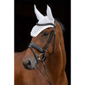 Covalliero Ear Bonnet Linea White Covalliero Ear Bonnet Linea White