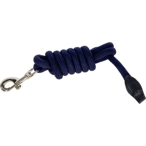 Covalliero Lead Rope SS26 with Carabiner Dark Navy Covalliero Lead Rope SS26 with Carabiner Dark Navy