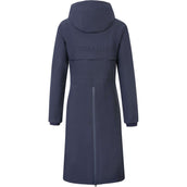 Covalliero Long Raincoat SS26 Women Dark Navy Covalliero Long Raincoat SS26 Women Dark Navy