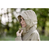 Covalliero Long Raincoat SS26 Women Walnut Covalliero Long Raincoat SS26 Women Walnut