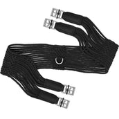 Kieffer Girth Cotton Contour Black Kieffer Girth Cotton Contour Black