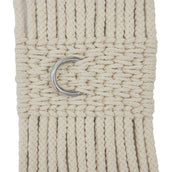 Kieffer Girth Cotton Contour White Kieffer Girth Cotton Contour White