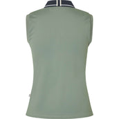 Kingsland Poloshirt KLLaura Sleeveless Green Agave Kingsland Poloshirt KLLaura Sleeveless Green Agave