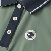 Kingsland Poloshirt KLLaura Sleeveless Green Agave Kingsland Poloshirt KLLaura Sleeveless Green Agave