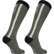 Kingsland Riding Socks KLLaura Coolmax 2 Pack Green Agave Kingsland Riding Socks KLLaura Coolmax 2 Pack Green Agave