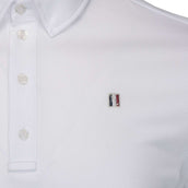 Kingsland Competition Shirt Classic Short Sleeve Men White Kingsland Competition Shirt Classic Short Sleeve Men White