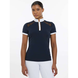 LeMieux Competition Shirt Camille Navy LeMieux Competition Shirt Camille Navy