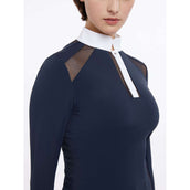 LeMieux Competition Shirt Camille Long Sleeves Navy LeMieux Competition Shirt Camille Long Sleeves Navy