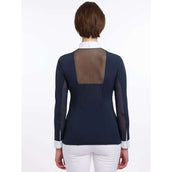 LeMieux Competition Shirt Camille Long Sleeves Navy LeMieux Competition Shirt Camille Long Sleeves Navy