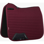 LeMieux Saddlepad Prosport Plain Square D-Ring Dressage Burgundy LeMieux Saddlepad Prosport Plain Square D-Ring Dressage Burgundy