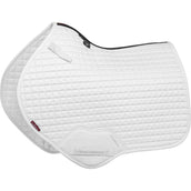 LeMieux Saddlepad Suede Square Close Contact White LeMieux Saddlepad Suede Square Close Contact White
