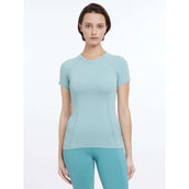 LeMieux T-Shirt Britney Seamless Aqua LeMieux T-Shirt Britney Seamless Aqua