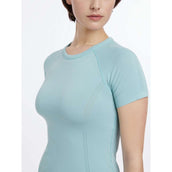 LeMieux T-Shirt Britney Seamless Aqua LeMieux T-Shirt Britney Seamless Aqua