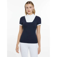 LeMieux Competition Shirt Sophia Short Sleeves Navy LeMieux Competition Shirt Sophia Short Sleeves Navy