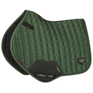 LeMieux Saddlepad Loire Classic Satin Square CC Hunter Green LeMieux Saddlepad Loire Classic Satin Square CC Hunter Green
