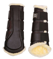 Montar Leg Protectors Tech Leather Brown Montar Leg Protectors Tech Leather Brown