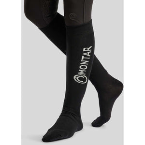 Montar Socks with the Logo Black Montar Socks with the Logo Black